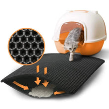 Load image into Gallery viewer, TidyPaw™ - Waterproof Cat Litter Mat
